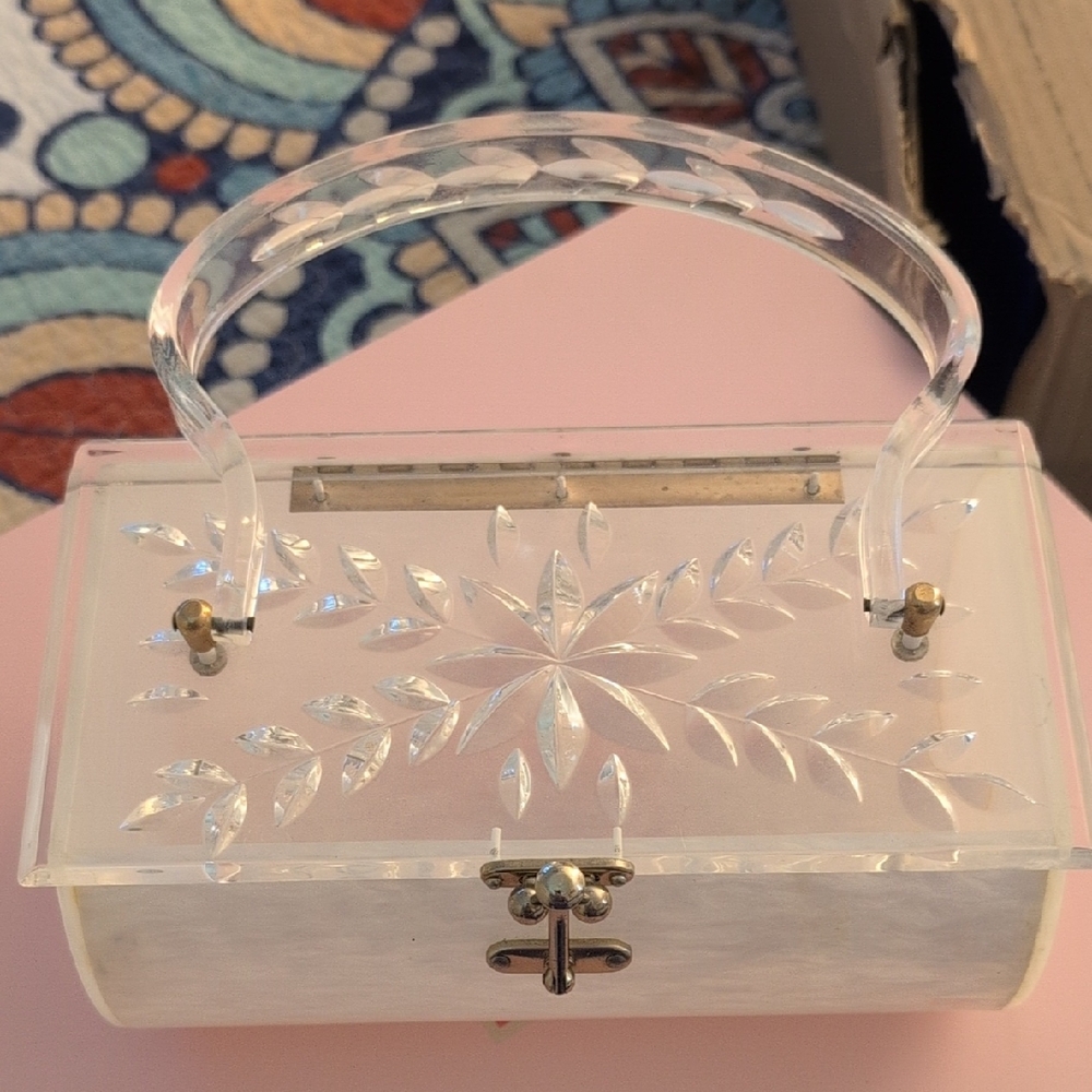 Vintage Charles Kahn Lucite Bag